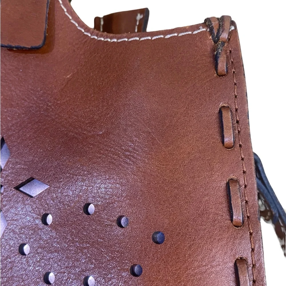 Patricia Nash Laser Cut Chiara Satchel